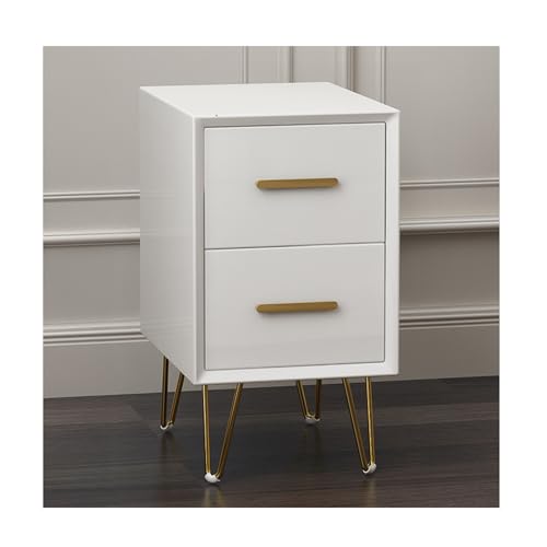 DataBaste Kleiner Nachttisch，Beistelltisch，mit Stauraum，für Schlafzimmer，Wohnzimmer(25 * 40 * 53cm/9.8 * 15.7 * 20.9in) von DataBaste