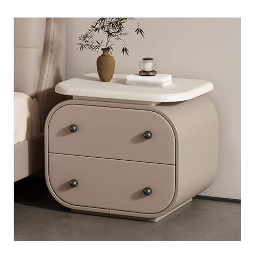 DataBaste Nachtkästchen，Nachttisch fürs Schlafzimmer，mit Schublade，für Schlafzimmer，Wohnzimmer(Brown,40 * 40 * 49cm/15.7 * 15.7 * 19.3in) von DataBaste