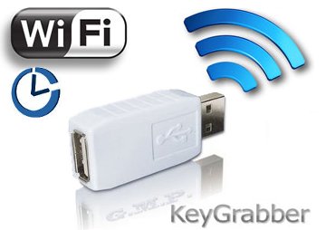 USB KeyLogger Wi-Fi Premium White Edition von DataLogger WiFi