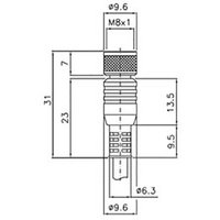 DataLogic 95A251510 Anschlusskabel CS-B1-01-G-05 1St. von DataLogic