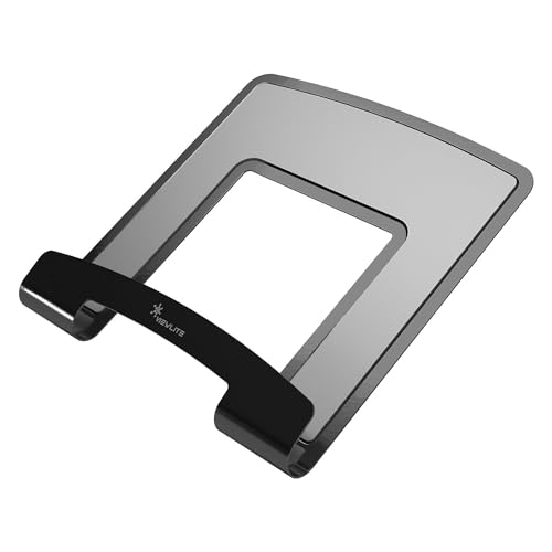 Dataflex 043 ViewLite Notebook-Halterung (sehr schnelle Montage, mit schützender Antirutsch-Schaumschicht ausgeführt) schwarz von Dataflex