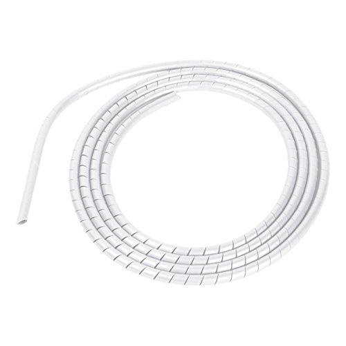 Dataflex 33.250 weiß – Kabelschutz (weiß, 25 m, 9 mm) von Dataflex