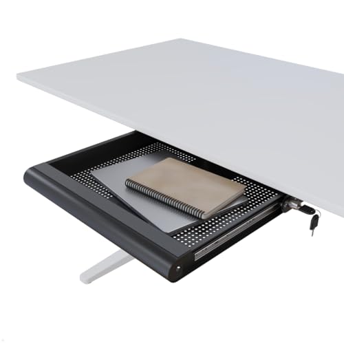 Dataflex Addit Laptop Sicherheits Schublade abschliessbar (20.623), schwarz von Dataflex