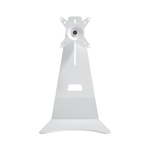 Dataflex Addit Monitor Stand 500 Weiß, höhenverstellbarer Monitorständer, Bildschirmerhöhung, für 1 Monitor bis 15 kg, kompatibel mit VESA MIS-D 75x75/100x100mm von Dataflex