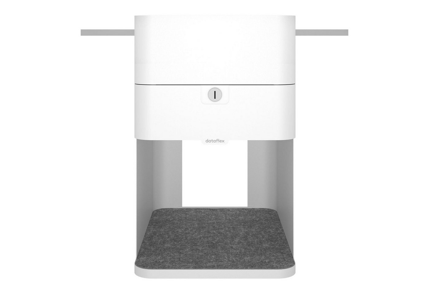 Dataflex Büro-Set Bento® Schreibtischschrank 500 Weiß, Bento® Schreibtischschrank 500 Weiß von Dataflex