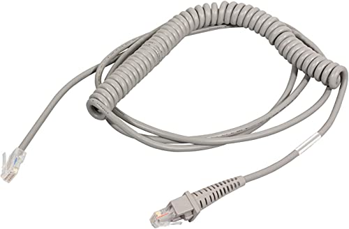 Datalogic – Kabel seriell – RJ-45 (10-polig) (M) – 3,7 m – für Gryphon I GD4110, GD4130; Magellan 95 x x; QuickScan I QD2110, QD2130 von Datalogic