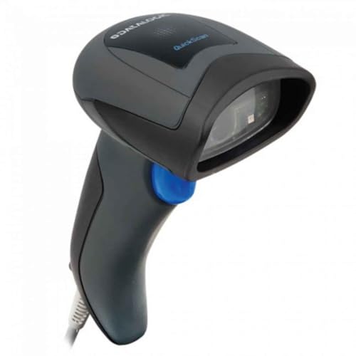 Datalogic QuickScan QD2430 – Barcodelesegerät Stangen (verkabelt, Hand-, DC, GS1 – 128 (UCC/EAN), Aztec Code, Data Matrix, maxicode, Micro QR Code, QR Code, USB + RS-232) von Datalogic ADC