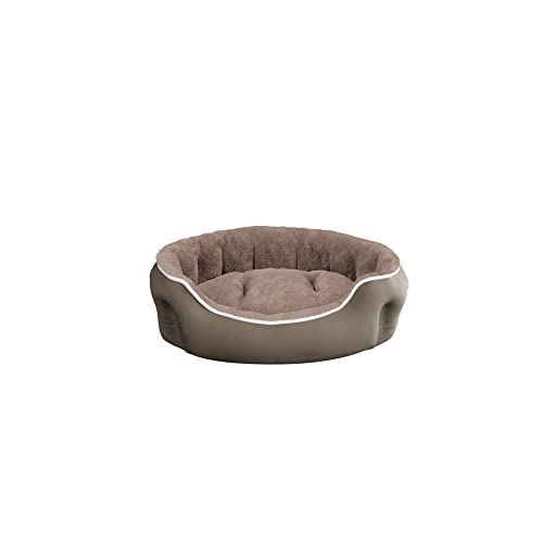 Sogni E Capricci Bett für Hunde und Katzen, Beige, 48 x 42 x 16 cm von Italian Bed Linen