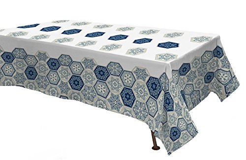 Wohnaccessoires Panama digitales gedrucktes Tischtuch, 150x180cm, TV09, TV 09, 150 x 180 cm von Italian Bed Linen