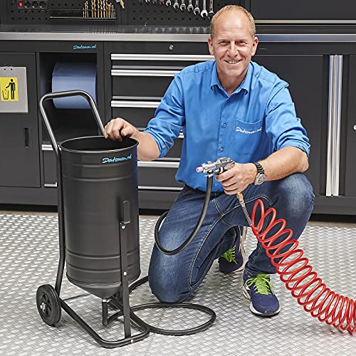 Datona Mobiles Sandstrahlgerät - 50L Injektorstrahler mit Strahlpistole, Schlauch & Düse - Rost, Lack & Farbe effizient entfernen Datona Mobiles Sandstrahlgerät - 50L Injektorstrahler mit Strahlpistole, Schlauch & Düse - Rost, Lack & Farbe effizient entfernen von Datona