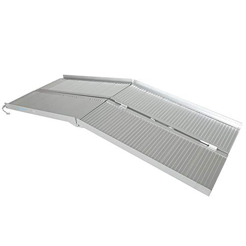 Dreifach klappbare Rollstuhlrampe - 180 cm von Datona
