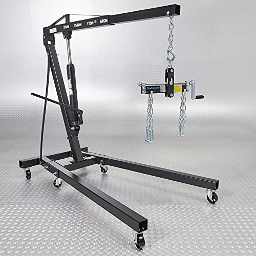 Hydraulischer Motorkran (2t) - Zusammenklappbar von Datona