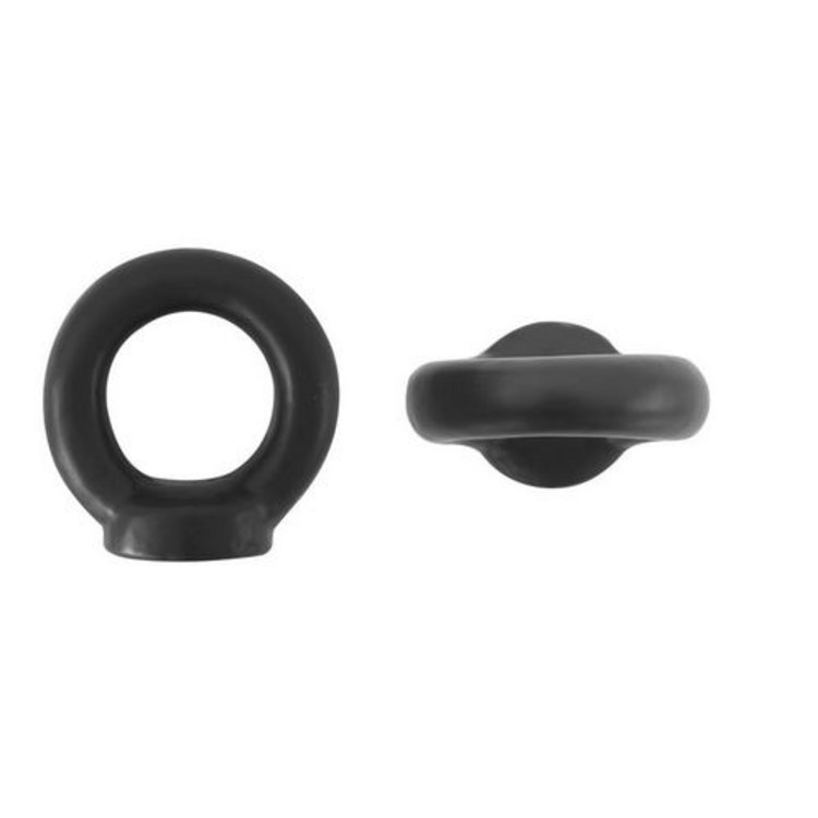 Möbelknopf PAC Gusseisen/Schwarz gelackt (Eisen du von Dauby