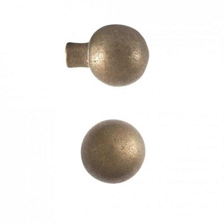 Möbelknopf PT-25 Bronze natur (RB) von Dauby