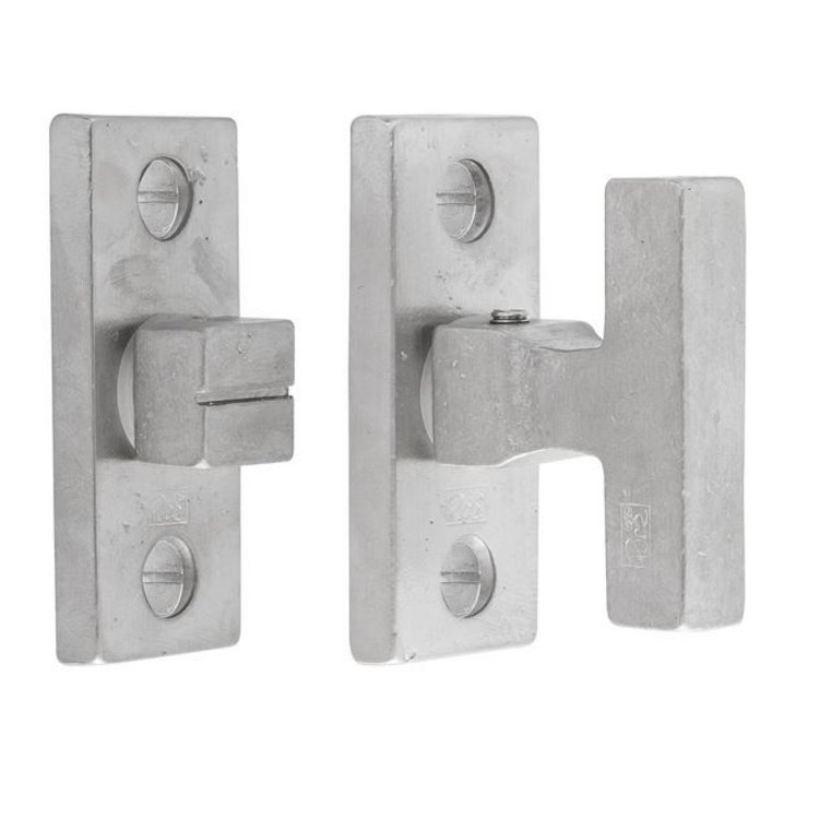 Rosette PBTC Q Weiße Bronze satiniert (WBS), WC Ri von Dauby