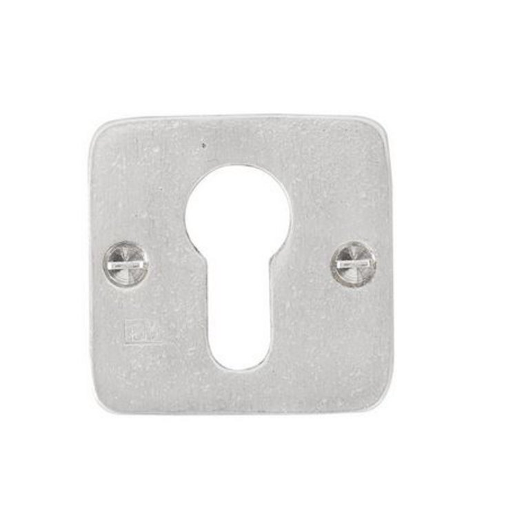 Schlüsselrosette quadratisch Weiße Bronze satinier Schlüsselrosette quadratisch Weiße Bronze satinier von Dauby