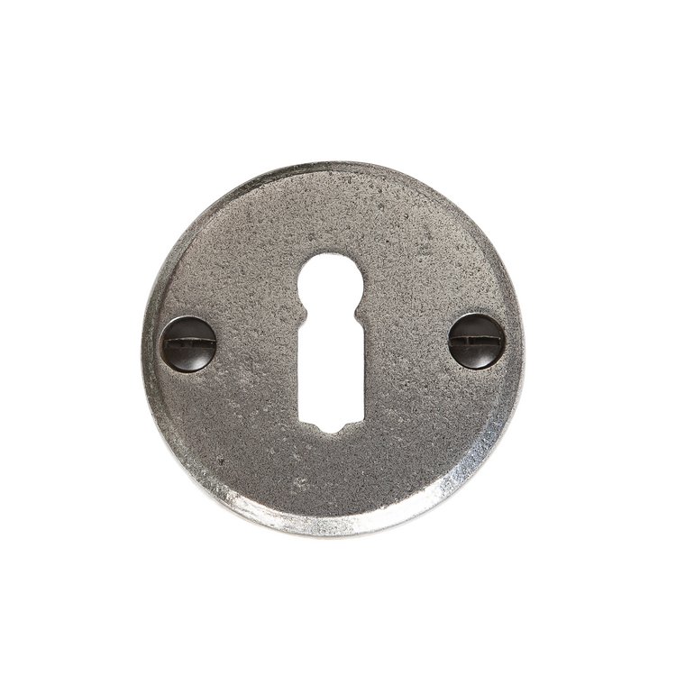 Schlüsselrosetten 50R CDF Gusseisen poliert (FP), von Dauby