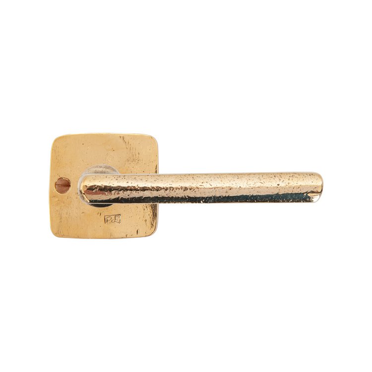 Türdrücker auf Rosette PH 1920/Qu Bronze natur pol von Dauby