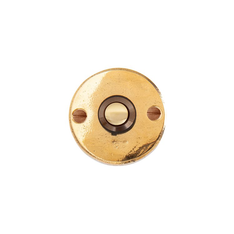 Türklingel rund BS/50R Bronze natur poliert (RBP) von Dauby