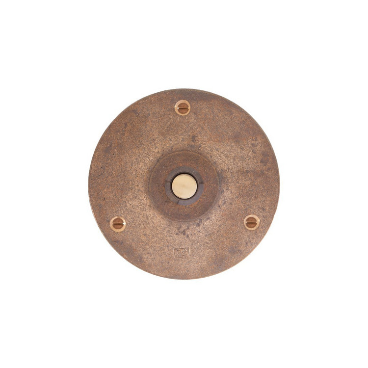 Türklingel rund BS/RO90 Bronze natur (RB) von Dauby