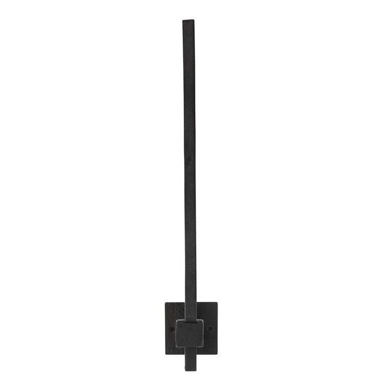 WC-Rollen Halter Q senkrecht  Gusseisen/Schwarz ge von Dauby