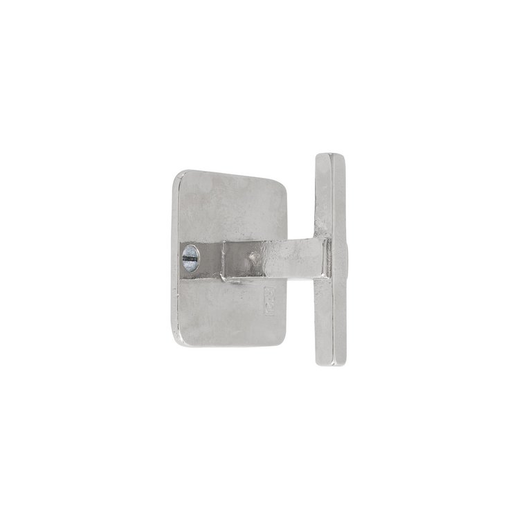 Wandhaken PTT Qu Weiße Bronze (WB) von Dauby