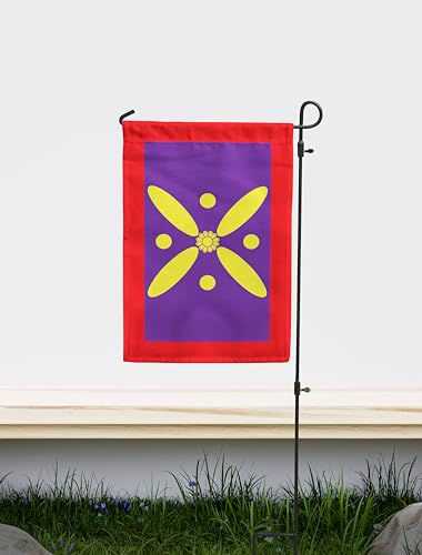 Gartenflagge Sassanidenreich, doppelseitig, einzigartiger Designdruck, hergestellt in der EU (30 x 45 cm) von Dauksta
