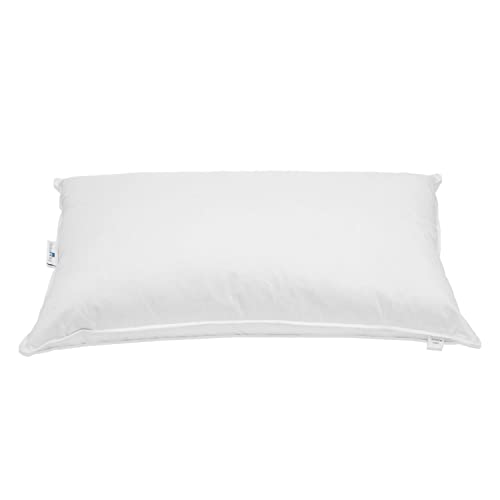 Daunen Step Duetto Kissen mit PrimaLoft®Bio™ Comfort | 60x80 cm - Südtirol Classic Standard - für Rücken- und Seitenschläfer von Daunen Step
