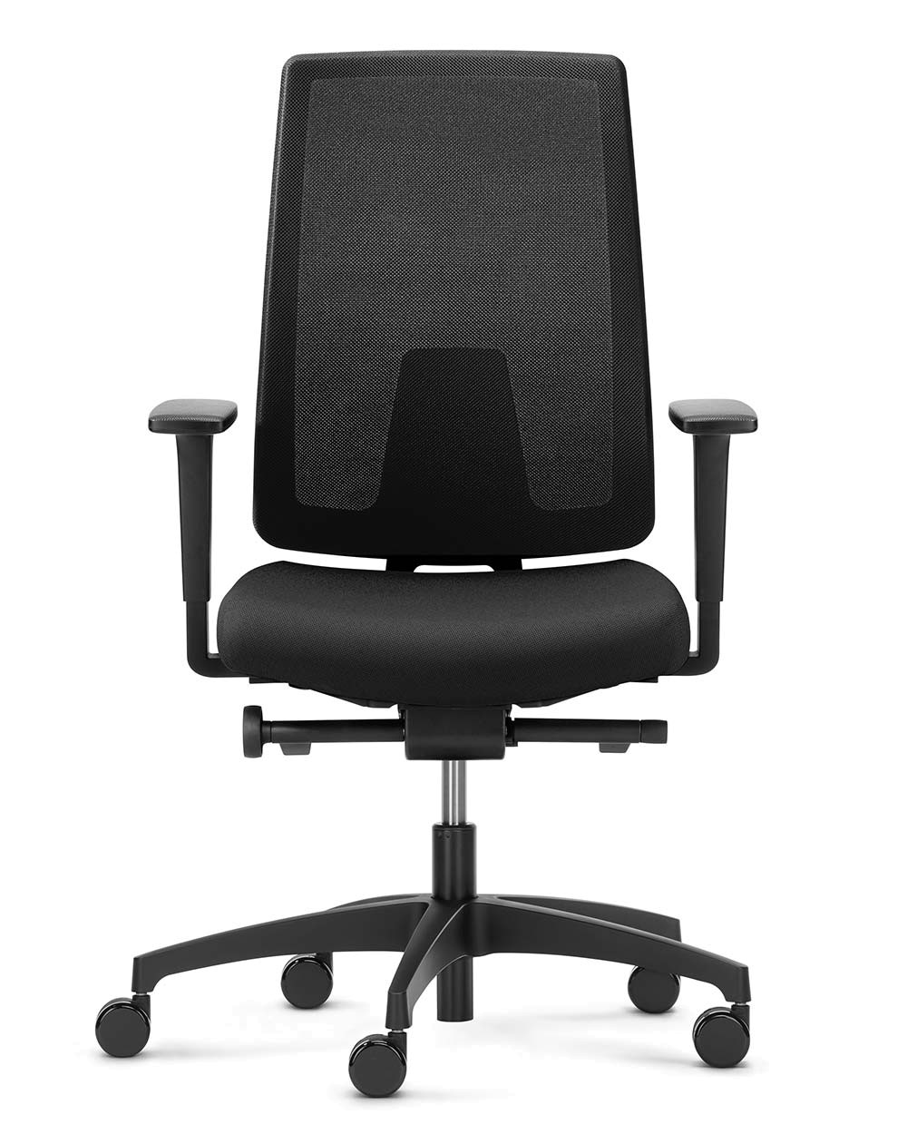Bürodrehstuhl Dauphin Indeed mesh mit Netzrücken mit Lumbalstütze - Expresslieferung von Dauphin