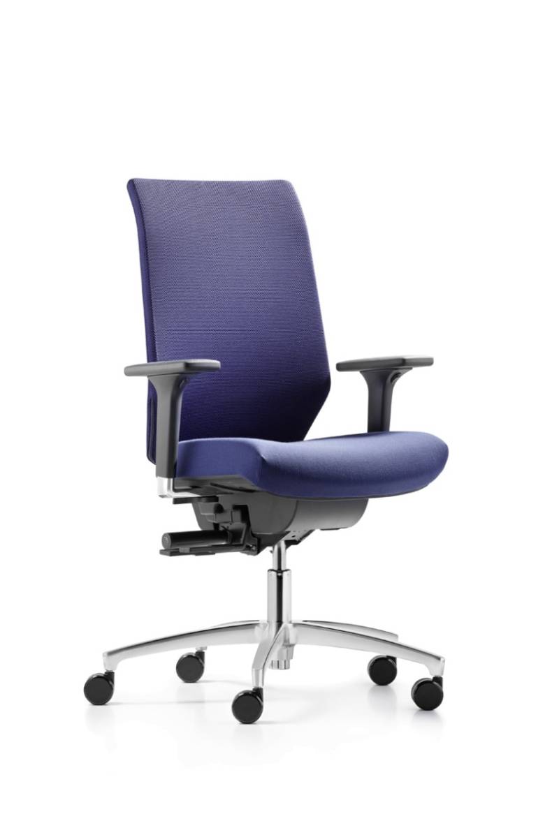 Dauphin Bürodrehstuhl Shape mesh comfort mit hoher Netzrückenlehne von Dauphin