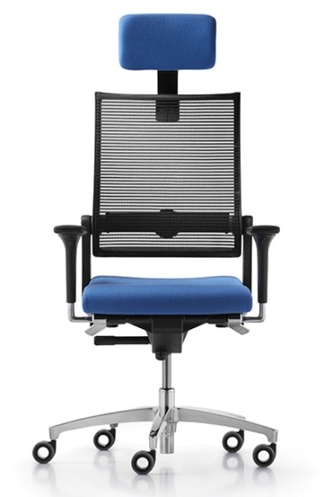 Dauphin Lordo Flex advanced Drehstuhl mit hoher Netzrückenlehne und Nackenstütze Dauphin Lordo Flex advanced Drehstuhl mit hoher Netzrückenlehne und Nackenstütze von Dauphin
