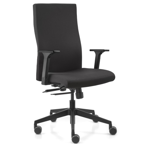 Trendoffice to-strike work task Bürostuhl | Polsterrücken | Schwarz | Komplet... von Dauphin