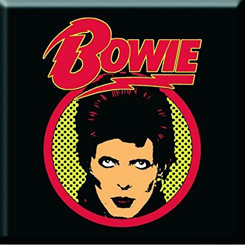David Bowie - Metall Magnet - Flash Logo von David Bowie
