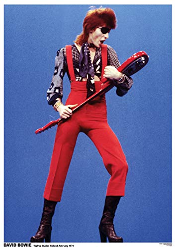 David Bowie Poster TOP POP Studios Holland 1974 von David Bowie