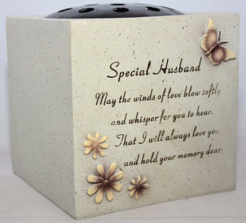 Special Husband Verse Graveside Memorial Grave Pot by David Fischhoff von David Fischhoff