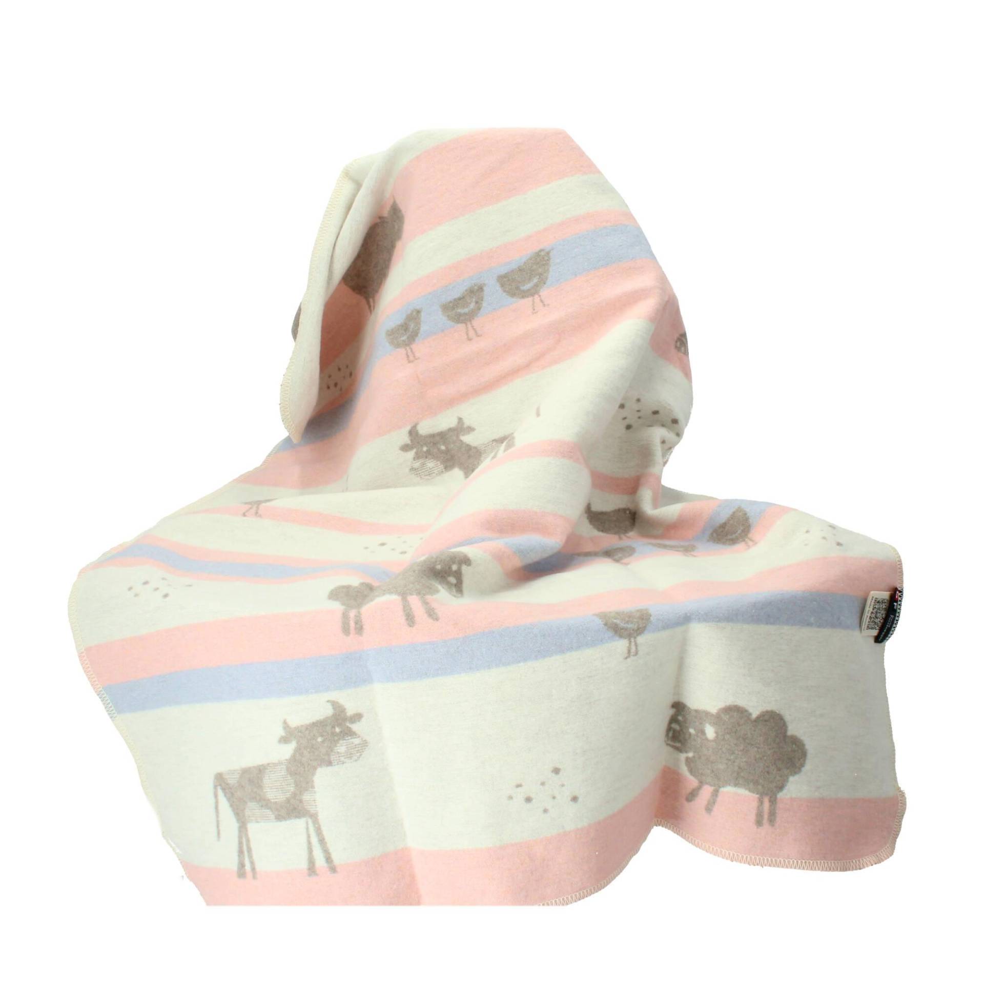 David Fussenegger Kuscheldecke Babydecke Bauernhof rauch von David Fussenegger Textil GmbH
