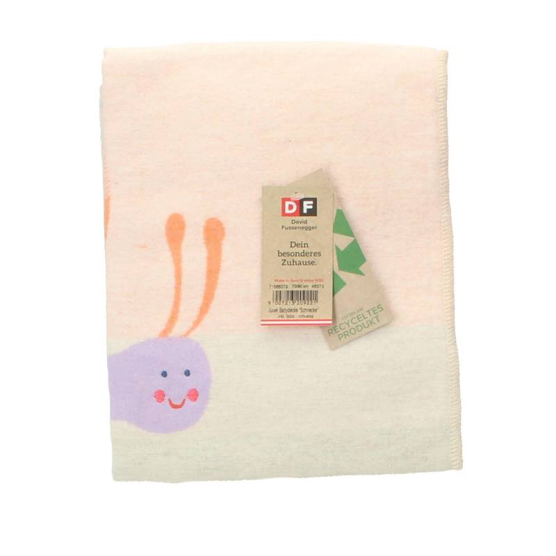 David Fussenegger Kuscheldecke Babydecke Schnecke rohweiß von David Fussenegger Textil GmbH
