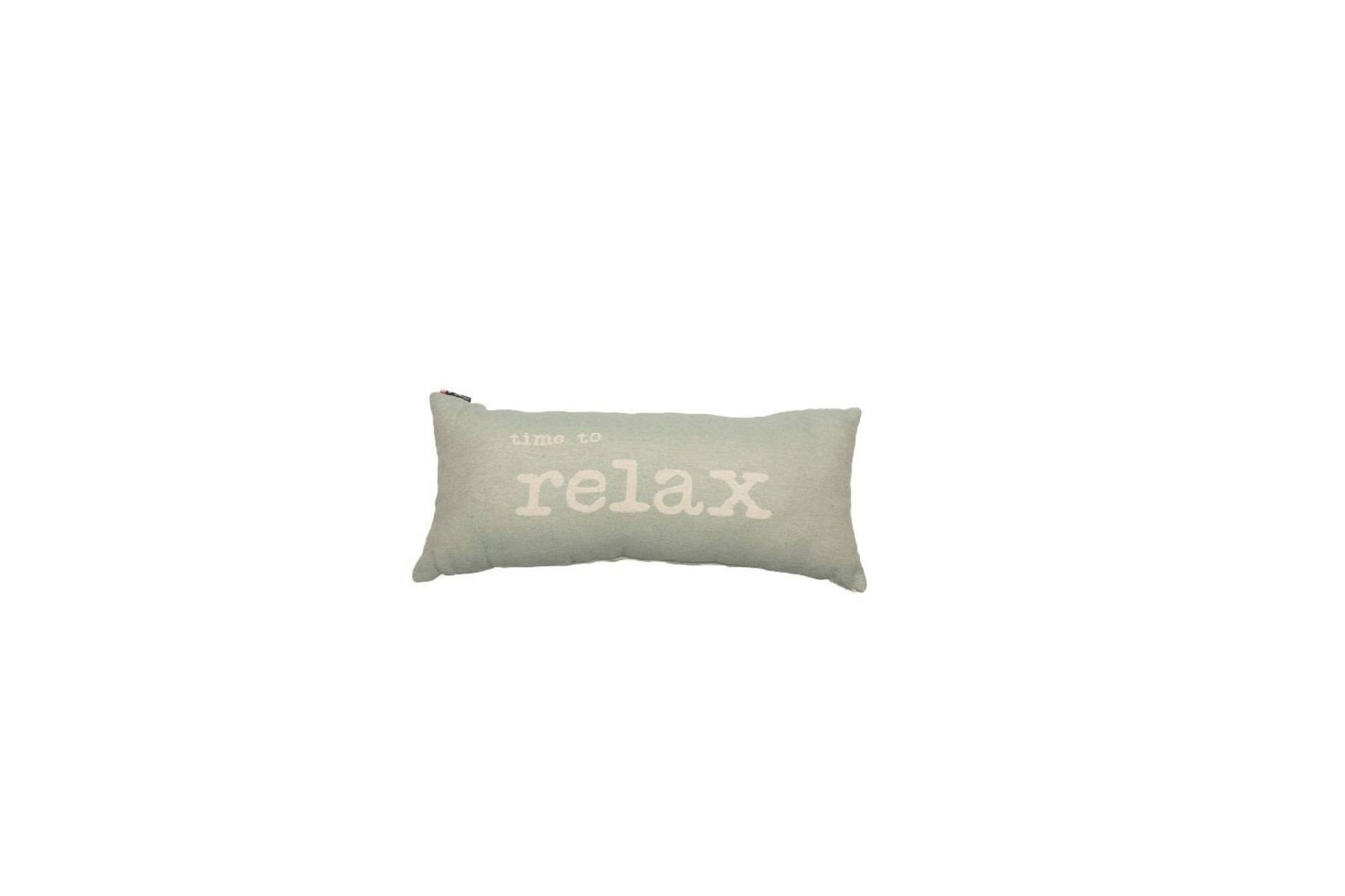 Fussenegger Dekokissen HAVANNA time to relax hellgrün 26x60cm von David Fussenegger Textil GmbH
