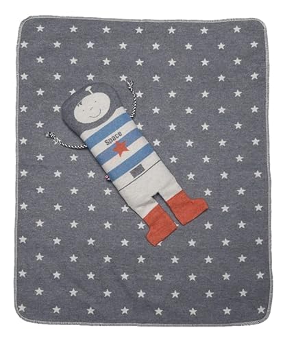 David Fussenegger Babydecke Juwel in der Puppe 'Astronaut' 70 x 90 cm Filz Mélé - Grau David Fussenegger Babydecke Juwel in der Puppe 'Astronaut' 70 x 90 cm Filz Mélé - Grau von David Fussenegger