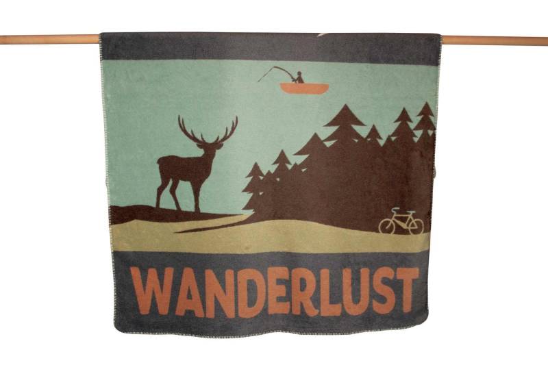 David Fussenegger Tagesdecke Savona WANDERLUST lindgrün von David Fussenegger Textil GmbH