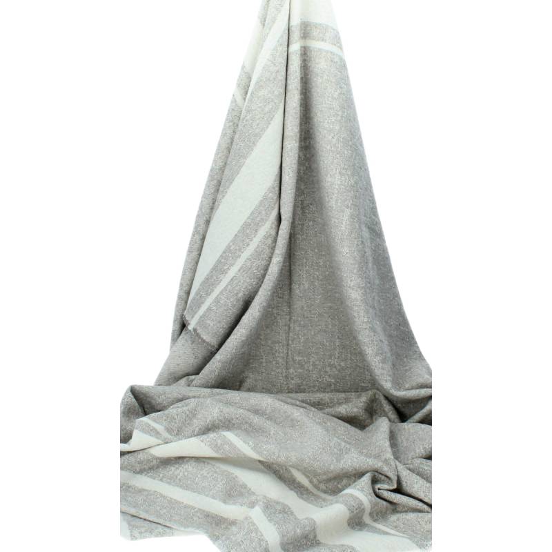 David Fussenegger Wohndecke RIVA Strukturdecke 140x200 cm rauch von David Fussenegger Textil GmbH