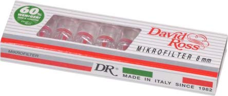 David Ross Zigaretten Microfilter 8mm 6x10 Filter von David Ross