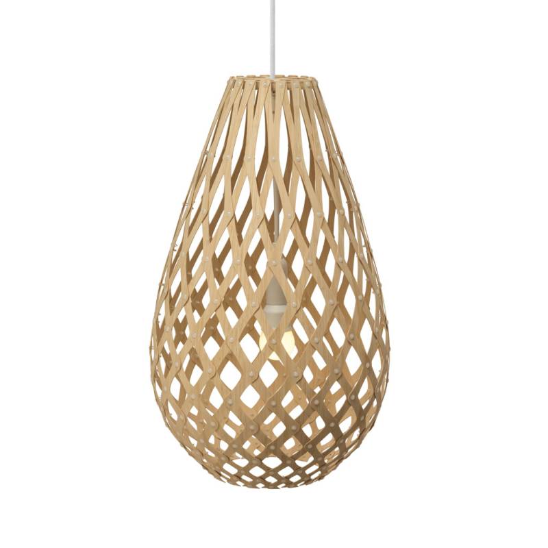 David Trubridge - Koura - Holz Pendelleuchte aus Bambus in vier Größen von David Trubridge