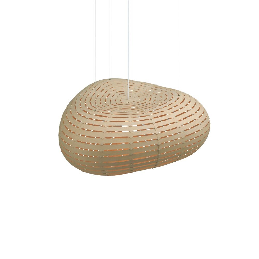 David Trubridge - Cloud Pendelleuchte Small Bamboo von David Trubridge