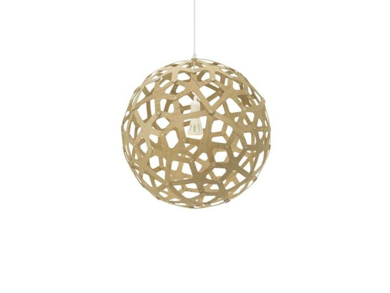 David Trubridge - Coral Pendelleuchte Ø80 Bamboo von David Trubridge