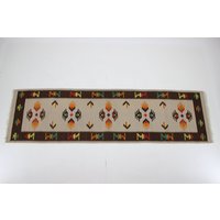 1960Er Jahre Mid-Century Wollteppich/Kelim Teppich von Davintdesign
