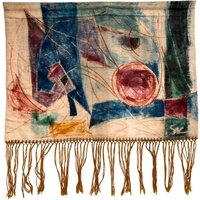 1970Er Jahre Abstraktes Design Handgemachter Wollteppich - Tschechoslowakei von Davintdesign