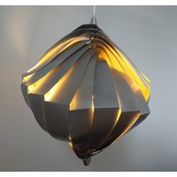 Mid Century Hängelampe Im Stil Von Henri Mathieu, Frankreich, 1970Er Jahre von Davintdesign