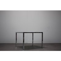 Mid-Century Harz Und Verchromter Stein Couchtisch, 1970Er Jahre, Deutschland Mid-Century Harz Und Verchromter Stein Couchtisch, 1970Er Jahre, Deutschland von Davintdesign