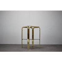 Mid-Century Messing Und Rauchglas Teetisch, 1970Er Jahre, Deutschland Mid-Century Messing Und Rauchglas Teetisch, 1970Er Jahre, Deutschland von Davintdesign